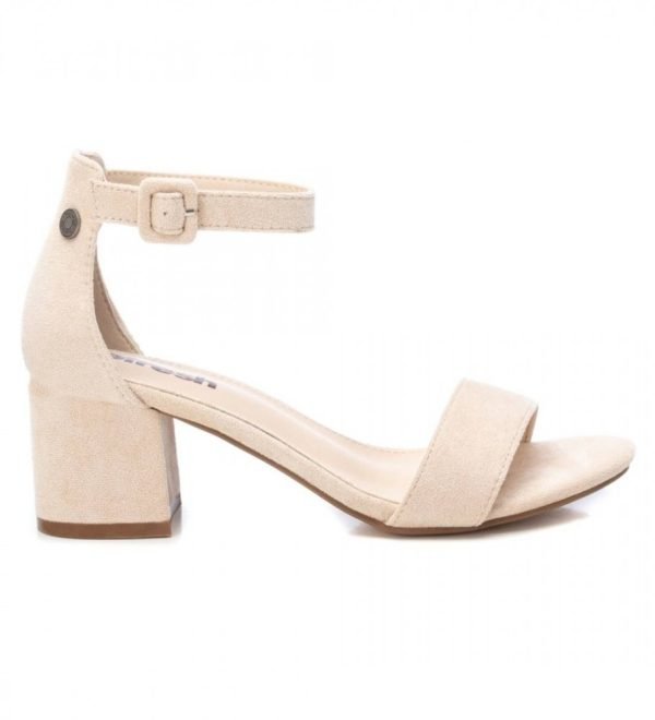 Beige Ankle Strap Sandal Refresh