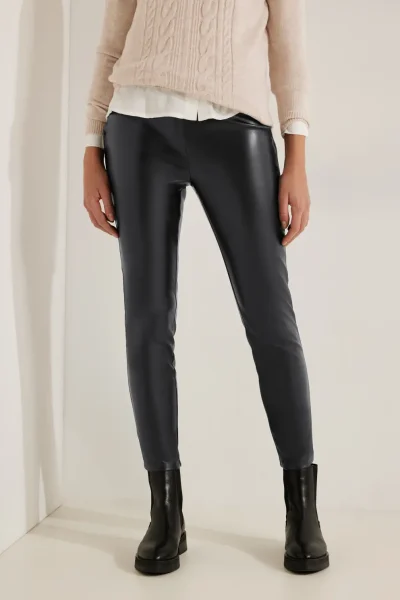 Pu Leggings Black Cecil