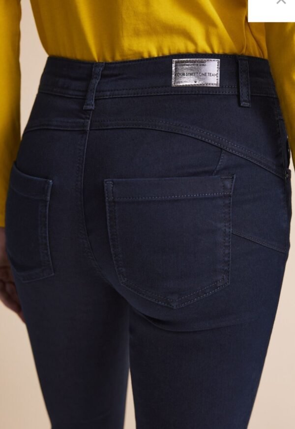 Slim Fit Boot Cut Denim York 32" Midnight Blue Street One - Image 3