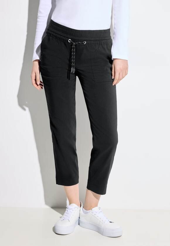 Tracey 7/8th Pants Black Cecil
