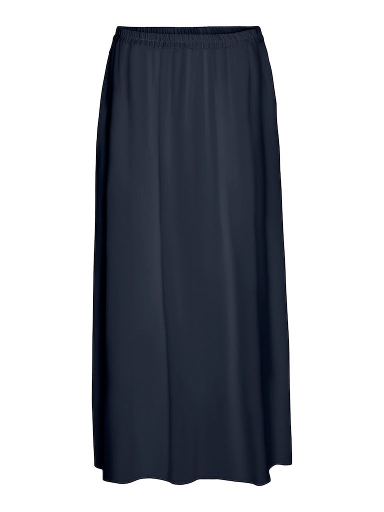 Easy Joy Maxi Slit Skirt Navy Blazer Vero Moda