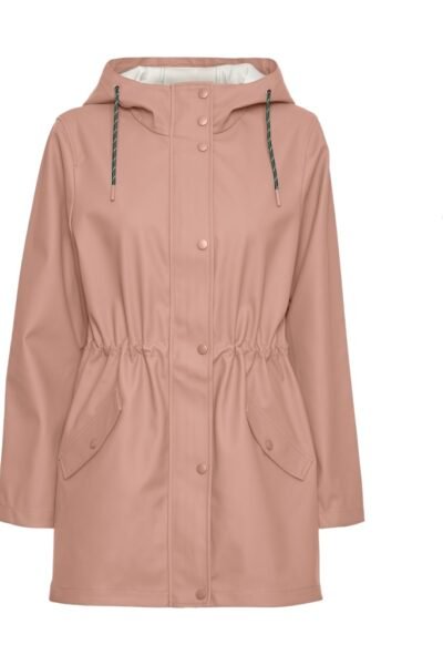 VM Malou Coated RainJacket Mesa Rose Vero Moda