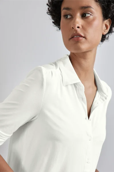 Jersey Blouse Off White Street One