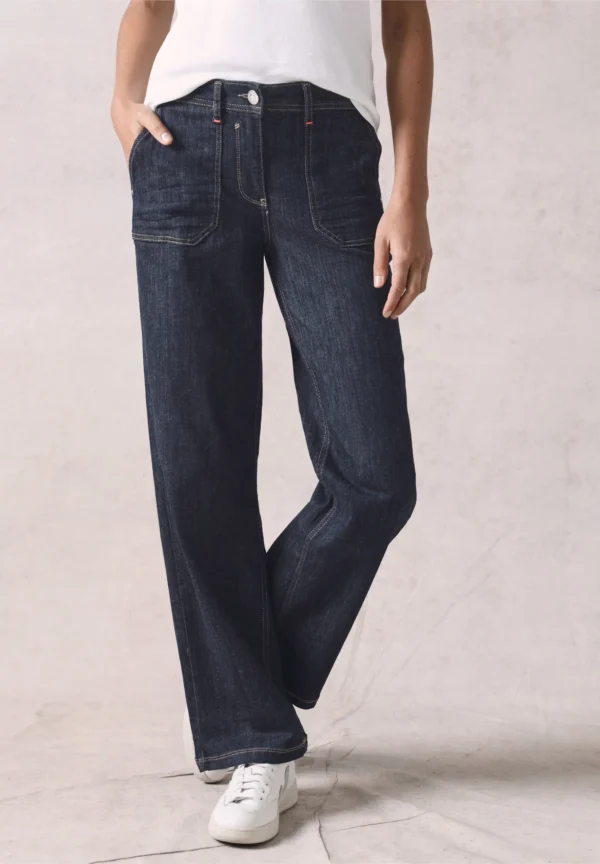 Neele Rinsed Patch Pocket Rinsed Wash Cecil