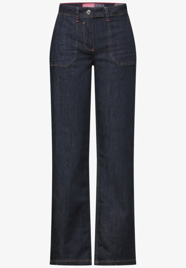 Neele Rinsed Patch Pocket Rinsed Wash Cecil - Image 4