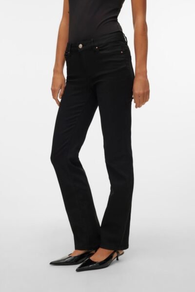 VMFlash Straight Jeans 32inch Black Vero Moda
