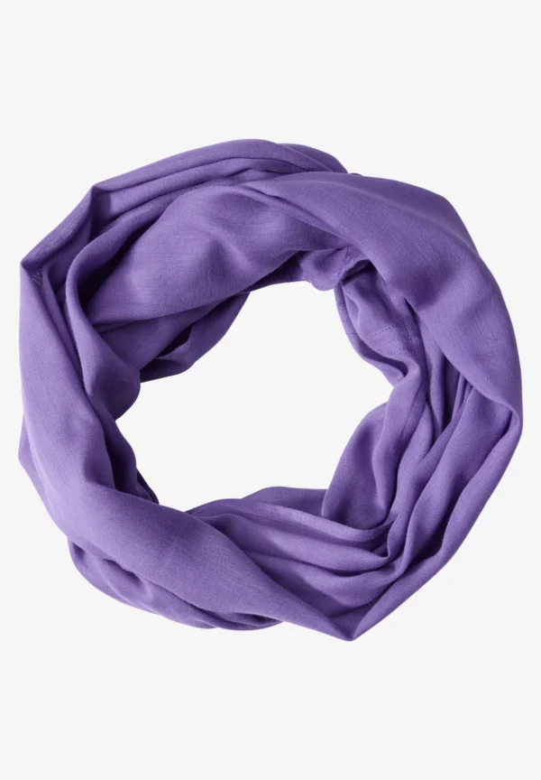 Solid Loop Scarf Wild Lilac Cecil - Image 2