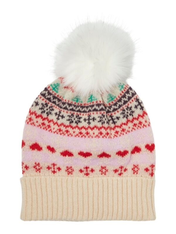 VMCulli Pom Pom Beanie Xmas Birch Vero Moda