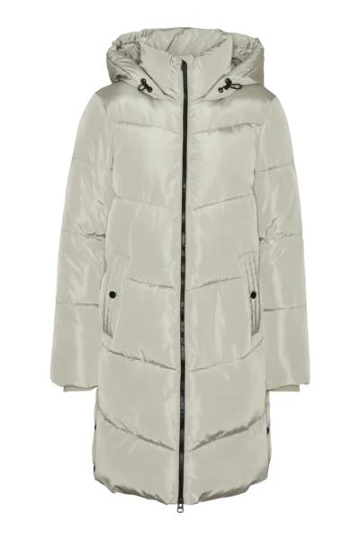 VMHalsey Coat Stone Vero Moda