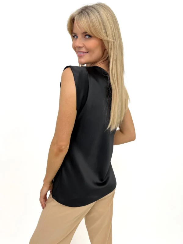Suzy Cowl Neck Black Kate & Pippa - Image 2