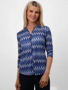 Zip Top Navy Kate & Pippa