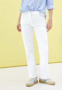 Toronto Bootcut White 28 Cecil