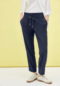 Chelsea Lightweight Pants 28 Urban Navy Blue Cecil