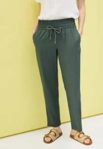 Chelsea lightweight Pants 28 Dark Balmy Khaki Cecil