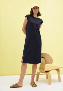 Jersey Dress Urban Dark Blue Cecil