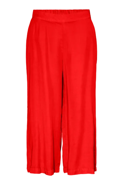 VMBree MR Wide Tencel Culotte Fiery Red Vero Moda