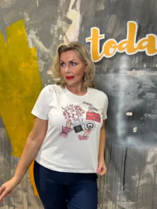 Coffee Time Tee White Paco