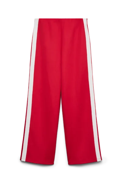VMSandie Wide Pant High Risk Red Vero Moda