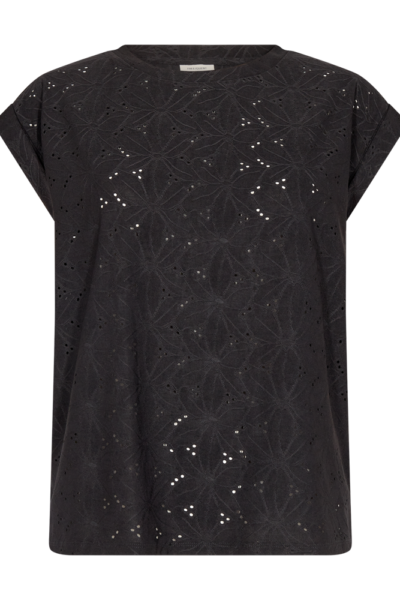 FQBlond Tee Flower Black Freequent