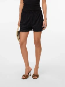 VMMaya High Waist Shorts Black Vero Moda