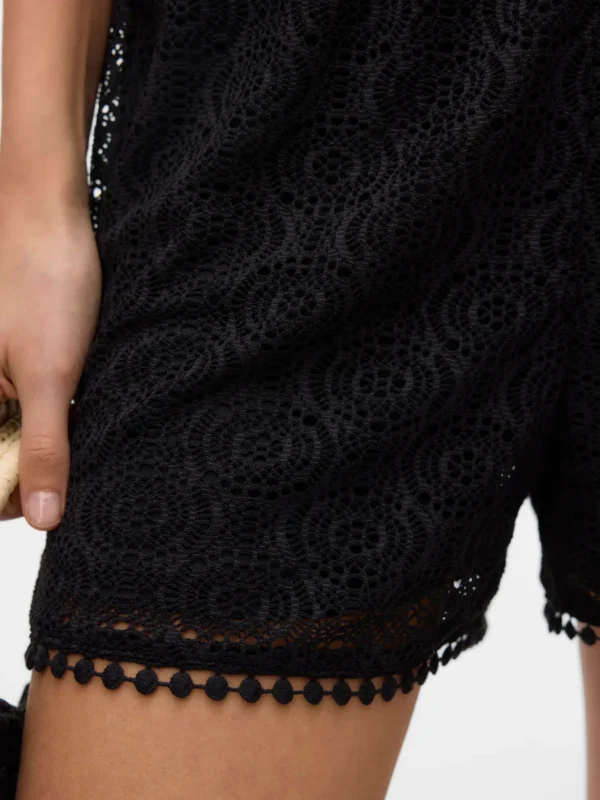 VMMaya High Waist Shorts Black Vero Moda - Image 2