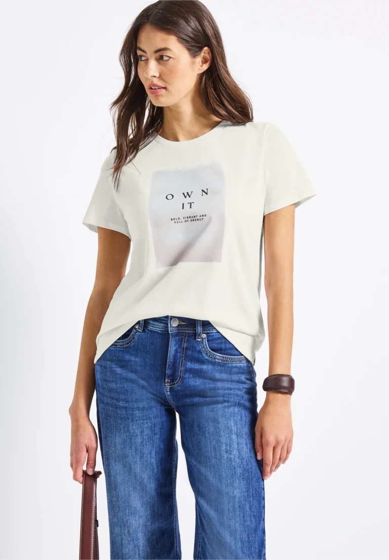 Shaded Partprint Shirt Off-White Street One