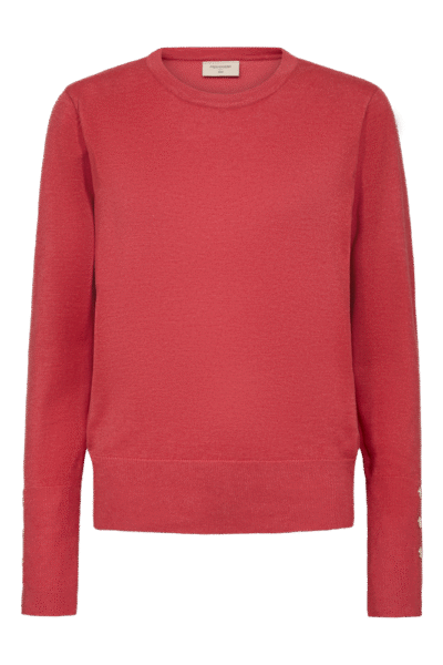 FQKatie Round Neck Pullover Baked Apple Melange Freequent
