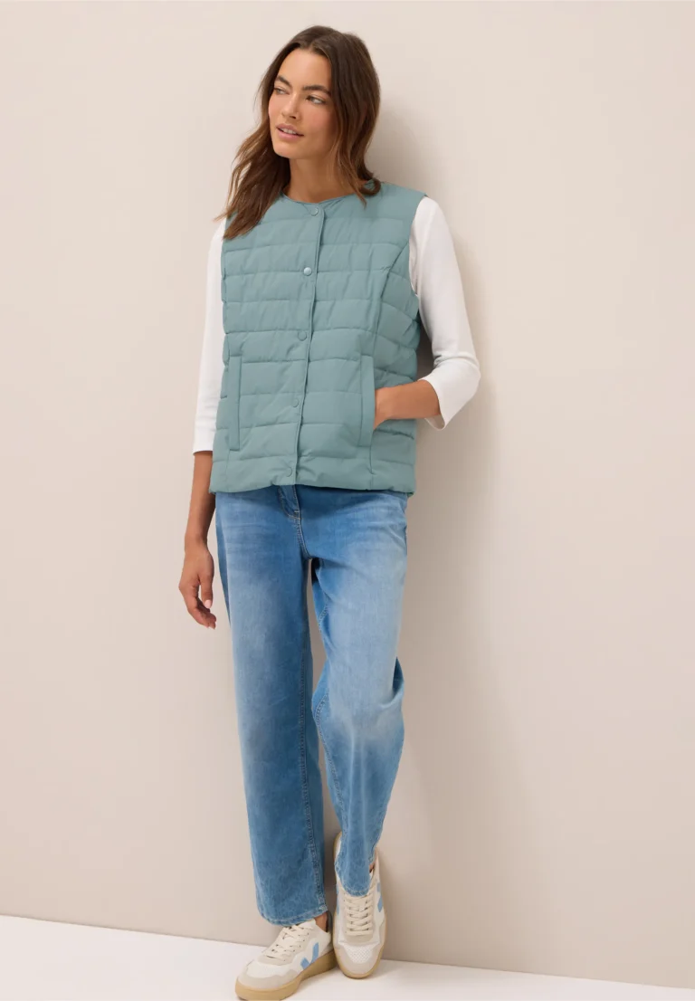 Padded Underlayer Gilet Ice Hill Green Cecil