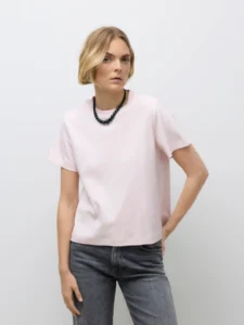 AWNaima SS O-Neck T-Shirt Primrose Pink Vero Moda